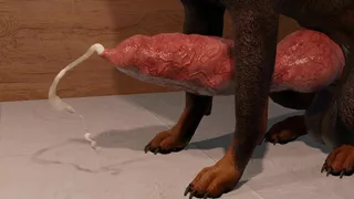 Huge Dog Cock