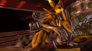 Sly x Renamon - MrSafetyLion