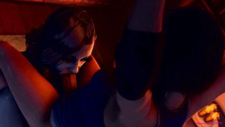 Lady Dimitrescu and Jill Valentine