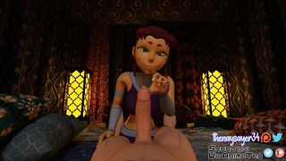 DC DCAU Koriand'r Starfire Teen_Titans thenaysayer