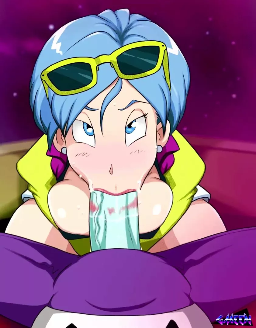 Bulma sucking dick