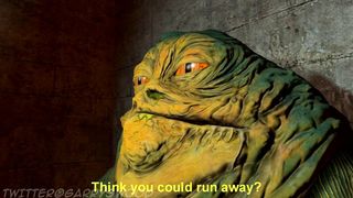 Harley on Jabba! - GarrysWood