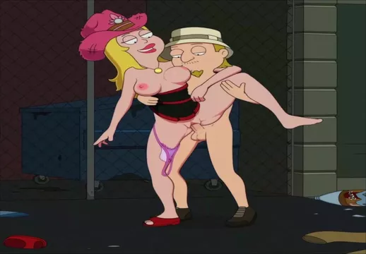 518px x 360px - American Dad - Horny Francine fucking with Jeff in the public street