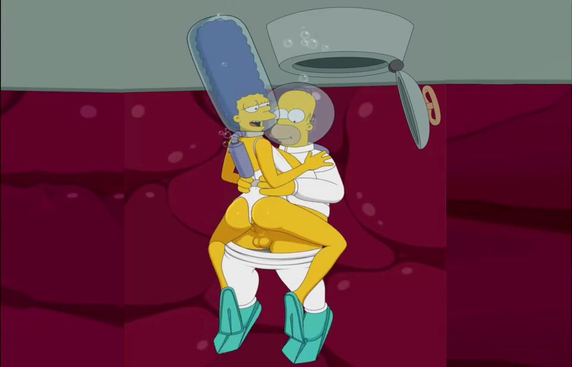 Homer and marge simpson