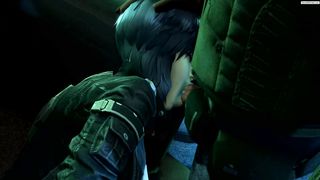 Motoko Relaxing [Gurochanop]