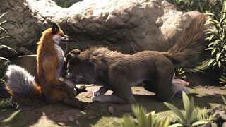 Animation H0rs3- Fox and Wolf