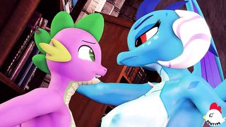 Princess Amber and Spike [Hentype]