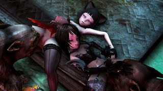 Elins Impregnated By Monsters - Eshu