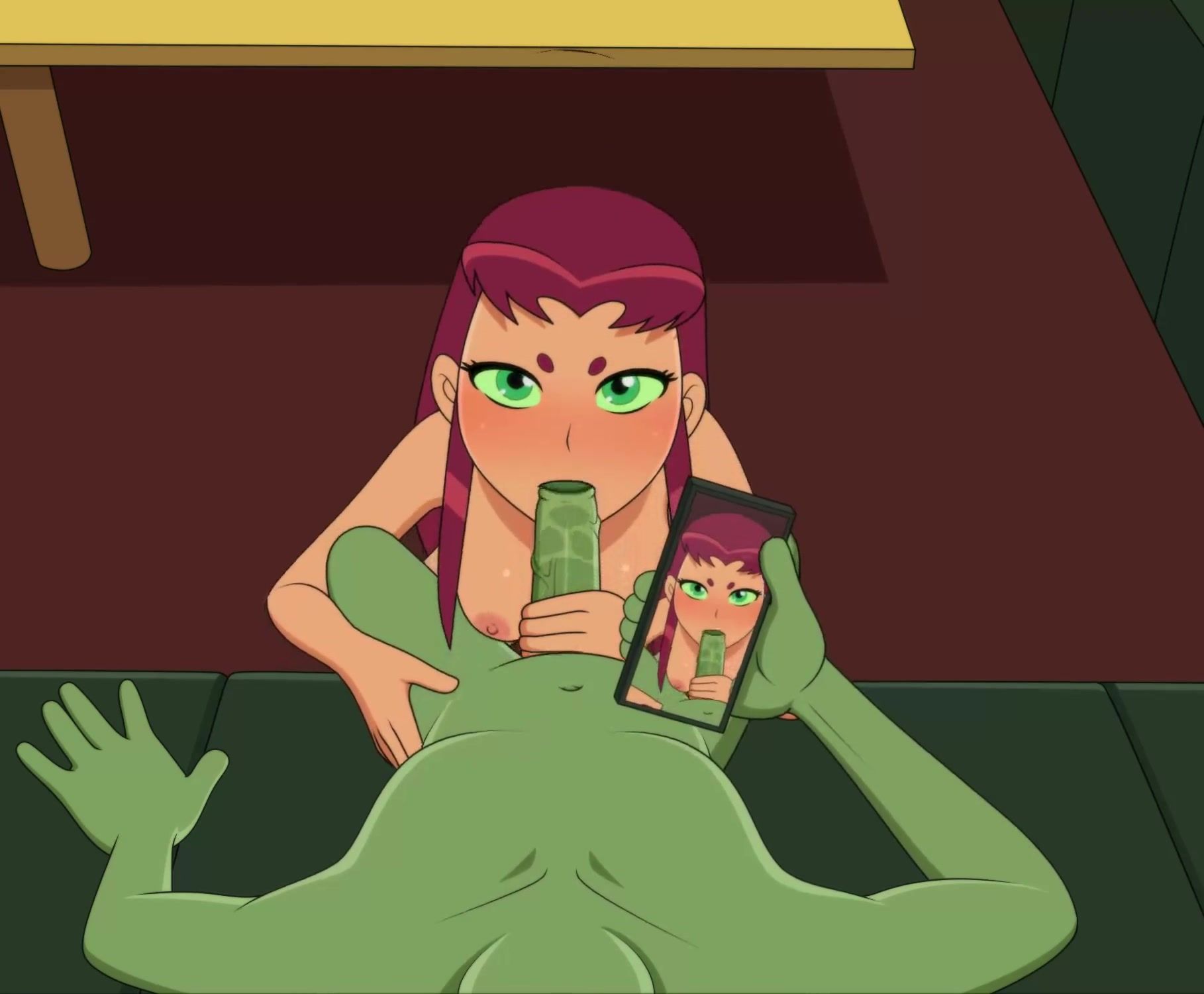 See Starfire in All Her Naked Glory and Get Turned On!