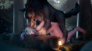 Night Elf x Wolf [Colonelyobo]