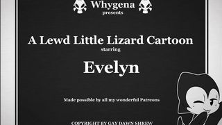 A Lewd Little Lizard Cartoon [whygena]