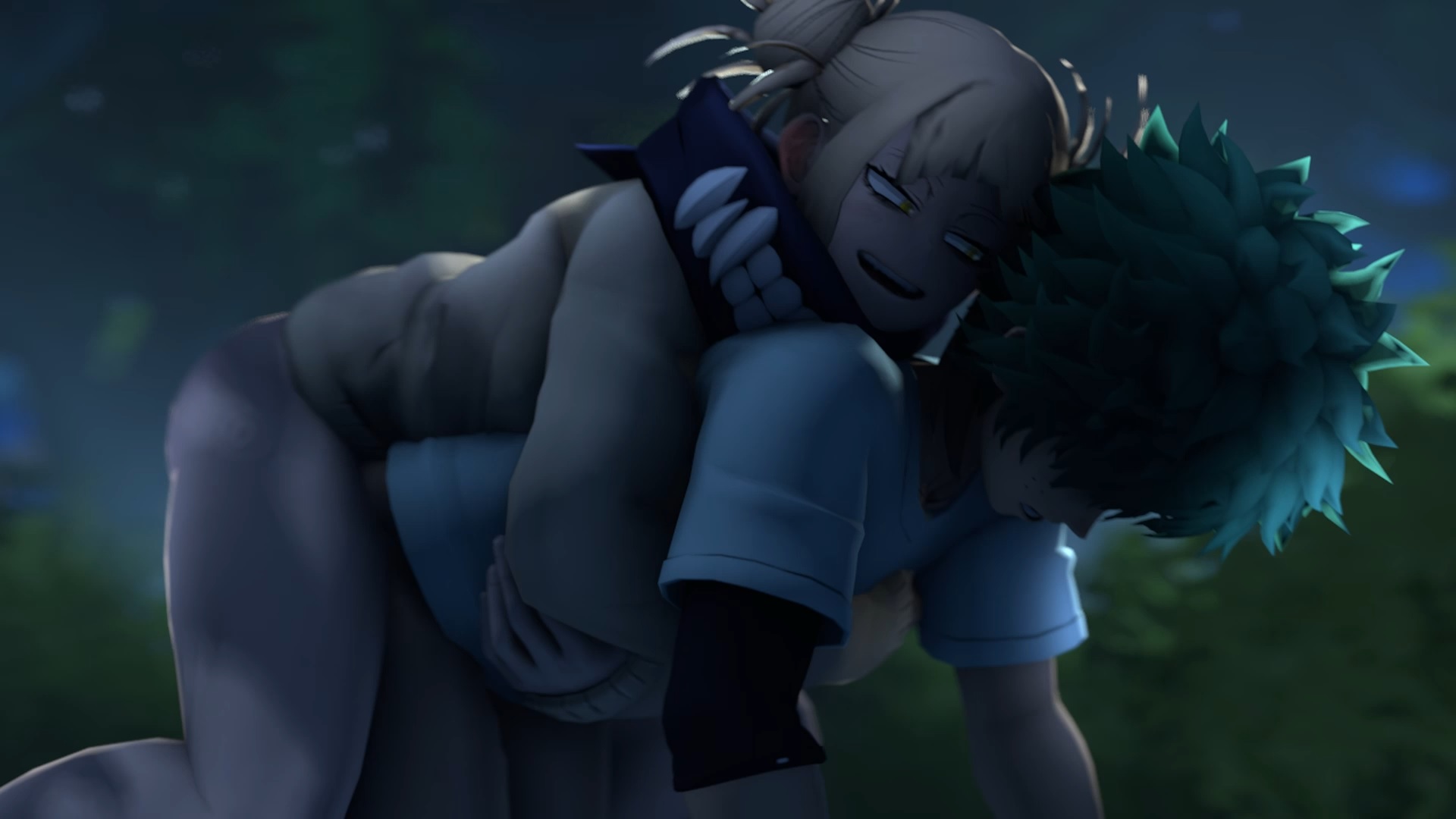 Toga and deku by greatm8