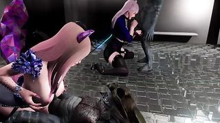 KDA's Riekling Fanservice