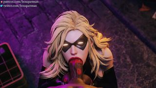 Carol Danvers Interrogates a Street Level Thug [bouquetman]