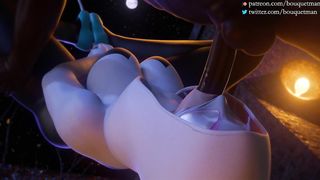 Spider-Gwen's Back Alley Tryst [bouquetman]