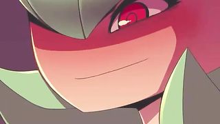 Hatterene and Gardevoir [shinki (artist)]