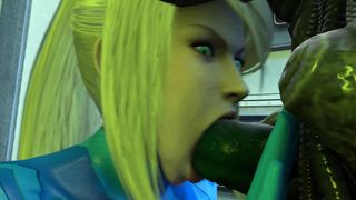 "Sarah Samus" V Xenomorph