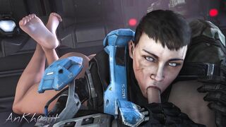 [AnKhajiit] - Kat's Suckjob (No Helmet)