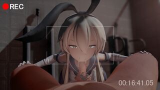 Bitch Shimakaze Blowjob [Aobee]