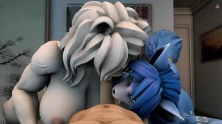 Blowjob Furry [Andrey 4k]