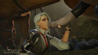 Ashe Getting A Fresh Protein Shake! [SintheticR18]