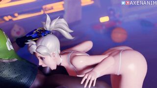 Mercy blowjob for Lucio