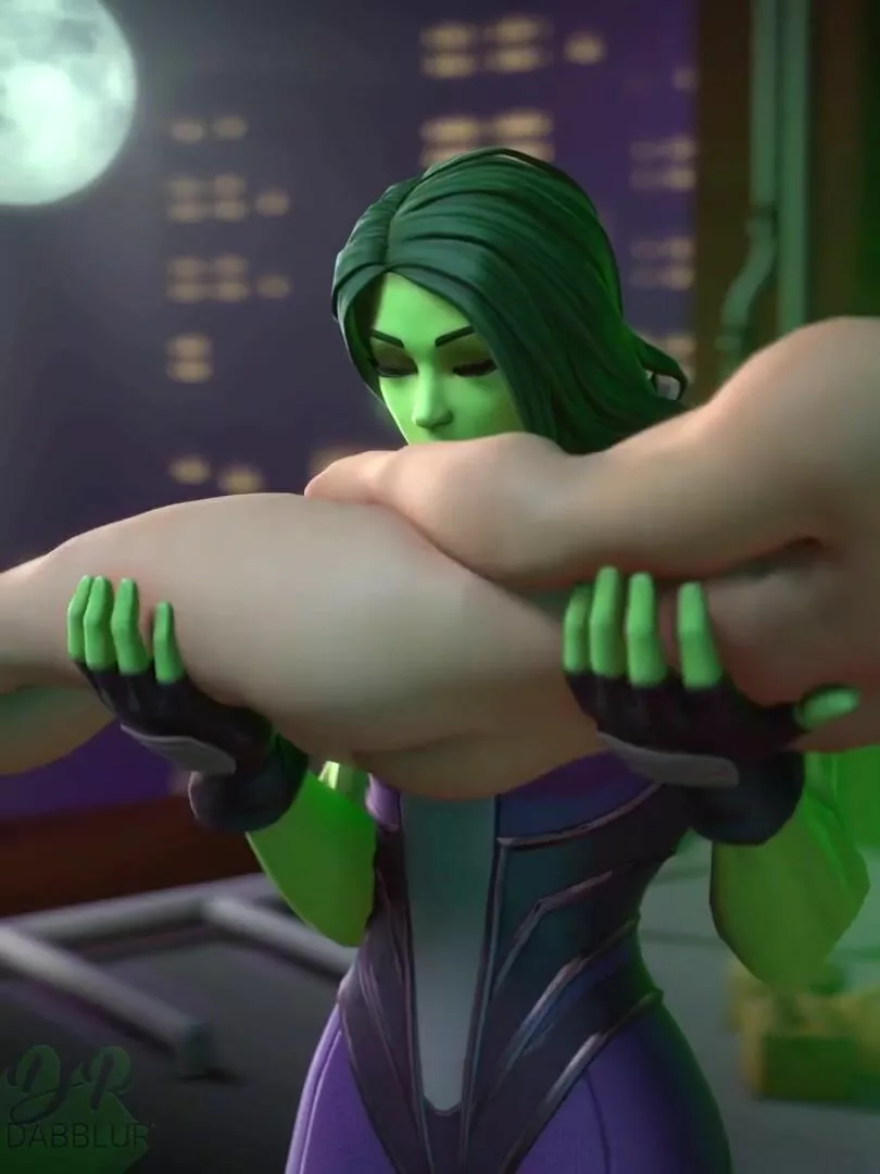 Hulk Blowjob - She-hulk [drdabblur]