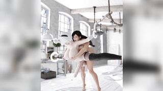 Tifa and 2B Sex Slave [milkygirls]