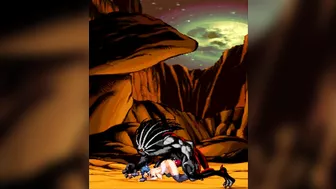 Blair Dame caught from behind