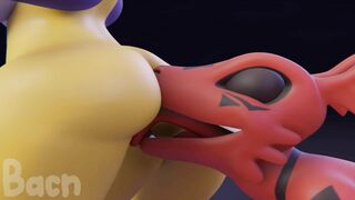 Sneaky Guilmon - Bacn