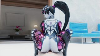 Widowmaker reverse cowgirl