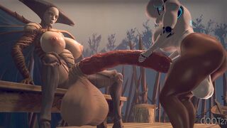 Haydee Docking with the Elf Queen [Coot27]