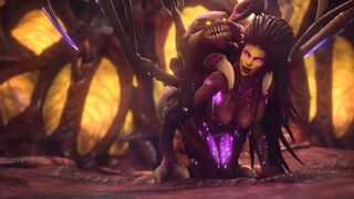 Kerrigan x Zergling [Colonelyobo]