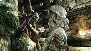 Ciri likes monster's big cock demo