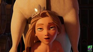 Maximus and Rapunzel [beastlyjoe]