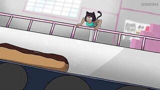 Belly Inflation on industrial - Deviantseiga