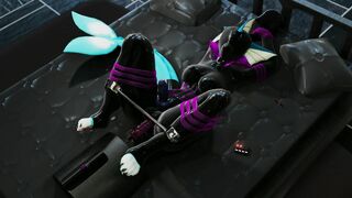 Bound [Futa Full Suit, Closed Mask] - Evilbanana