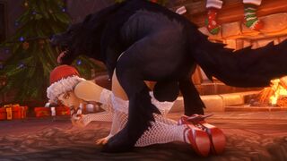 Assumi & Christmas Wolf [Noname55]