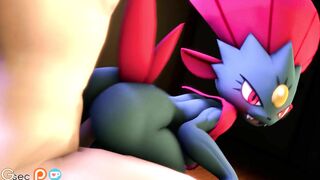 Weavile gets fucked
