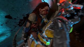 Aloy death by Machine [VGamesRy] *Guro Warning*