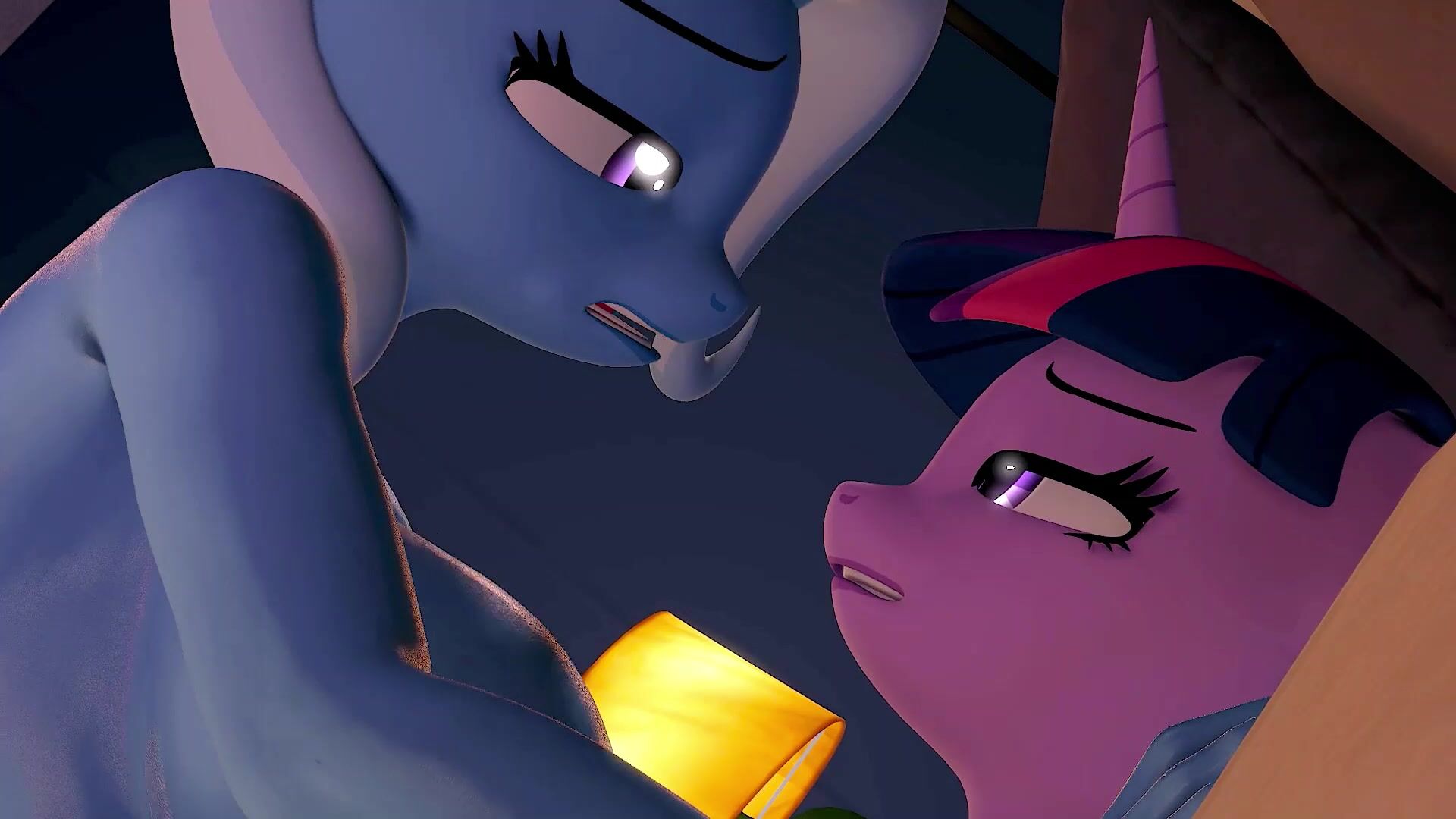 Twilight Sparkle Furry Porn - Twilight Sparkle and Trixie, parts 1 and 2