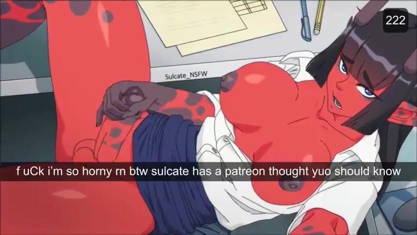 Demon Futa Jerks Off