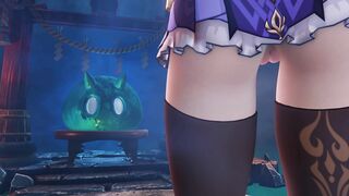 [Genshin] Keqing ♡ Slime Tentacles [1080P] [ViciNeko]