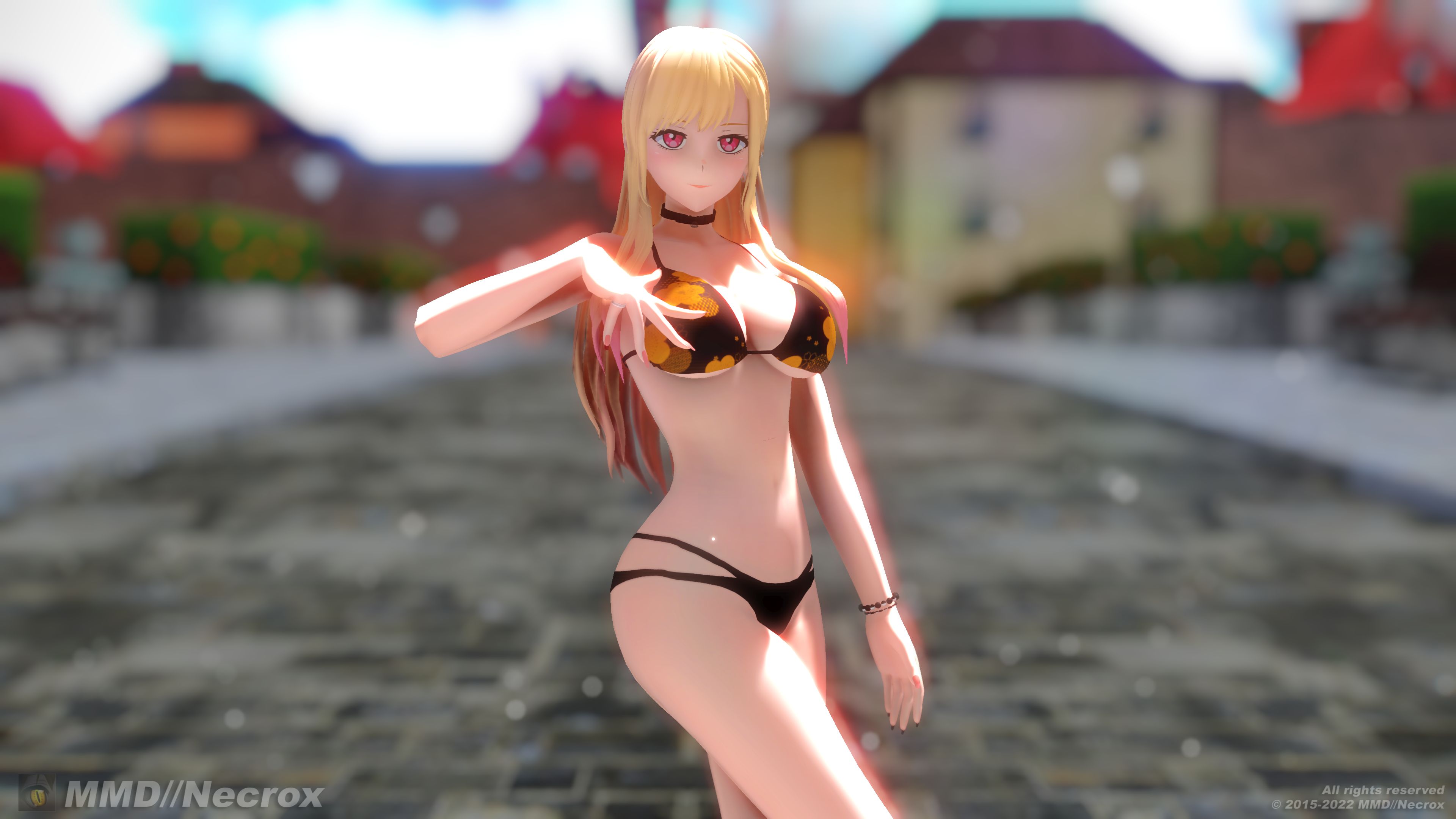 【MMD】Gimme×Gimme - Marin Kitagawa Bikini (My Dress-Up Darling)