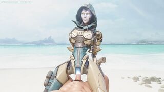 Ash Stress Testing Her New Shell