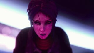 Tali practices Biotic "first-Aid" on her Ass...