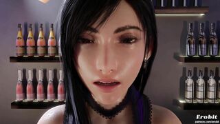 Tifa and Cloud Quickie in a pub