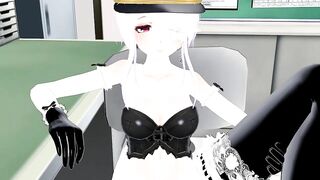 Club activities after dark with Haku