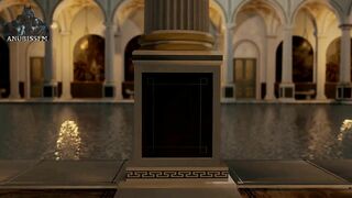 Kassandra at the bathhouse