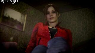 Claire Redfield Foot tease